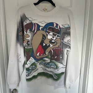 Vintage Looney Tunes Taz (Tasmanian Devil) Sweatshirt